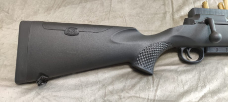 Rectilíneo Mauser M25 calibre 308w cañón con rosca, es un juguete muy corto y manejable , rapidísimo para 02