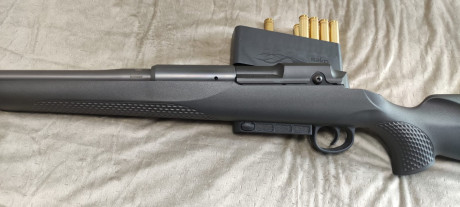 Rectilíneo Mauser M25 calibre 308w cañón con rosca, es un juguete muy corto y manejable , rapidísimo para 10