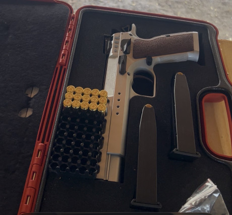 Estoy estrenando esta cacharrilla (Tanfoglio. Gold Match Bulleyes 2025. Es nueva. Pero me encuentro que 00