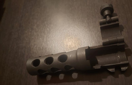 Freno de boca para rifle Mosin Nagant. Sin uso.

PRECIO: 100 euros gastos incluidos a la península. 00