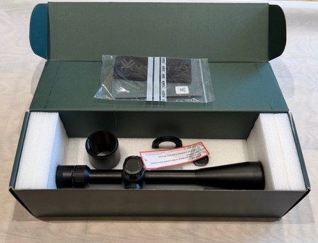 Vendo visor Vortex Golden Eagle
En perfecto estado. (muy cuidado)
Retícula ECR-1
Se utilizo en una carabina 01