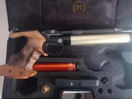 Por cambio de modalidad vendo mi Morini cm200 con la placa electrónica para entrenar con el TF (Repich)lleva 12