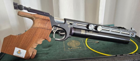 Se vende SYTEYR EVO 10, comprada nueva en 07/2021.
Empuñadura ZURDA Steyr talla L aunque ajustada a mi 01