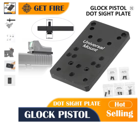 hola 
hace unos meses compra una placa de montaje para punto rojo 
se monta en el cañon de la Ruger PC 01