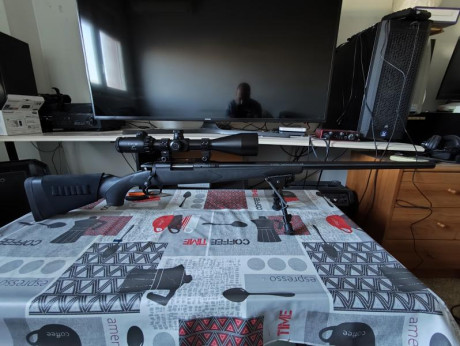 marlin x7vh heavy barrel
1/12 estria
longitud del cañon 66cm
peso 3,5k
calibre 308
no incluye bipode ni 02