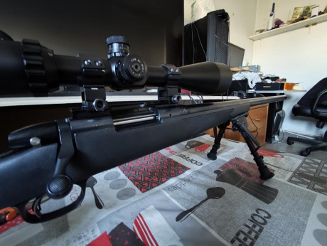 marlin x7vh heavy barrel
1/12 estria
longitud del cañon 66cm
peso 3,5k
calibre 308
no incluye bipode ni 00