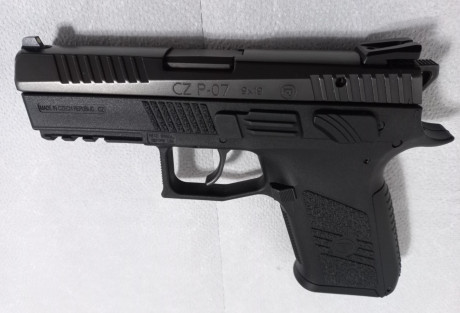  ***ÚLTIMA REBAJA, NUEVO PRECIO 1400 €*** 

Vendo pistola CZ P07 calibre 9MM., con kit kadet específico 11