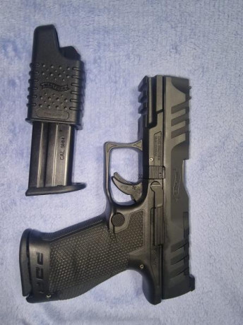 Un amigo vende su Walther PDP Compact 9mm pb. 750 € negociables, solo se ha usado dos cajas ya que fue 10