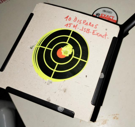 Modificada,buscando maxima presicion,cañon, enfundado en fibra de carbono y culata recortados,guias de 51