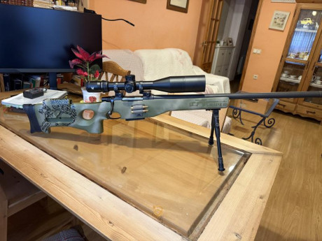 Se vende rifle CZ 750 S1M1 .308 

Vendo rifle CZ de cerrojo modelo S1M1 del 308 con cañón pesado, rosca, 02