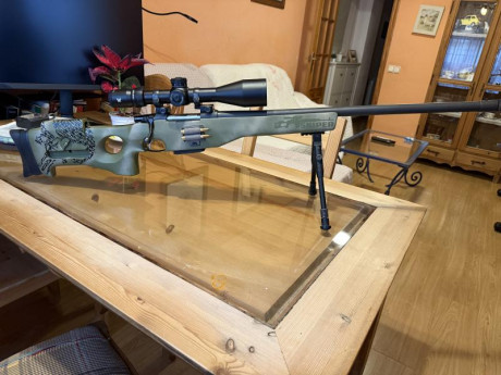 Se vende rifle CZ 750 S1M1 .308 

Vendo rifle CZ de cerrojo modelo S1M1 del 308 con cañón pesado, rosca, 01