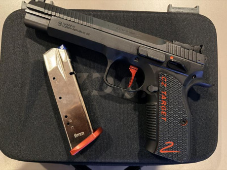 Alguien tiene o ha probado la CZ 75 SHADOW TRGET 6".
Para precisión.
Opiniones por favor.
Gracias. 40