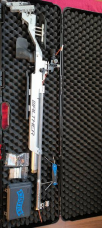 Pongo a la venta la carabina de competición de mi hija de la marca Walther LG400 del 2018 con maleta rígida 02
