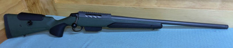 Vendo tikka t3x supervarmint, en calibre 6.5 creedmore
rifle comprado nuevo, no tiene ni 60 disparos.
gatillo 10