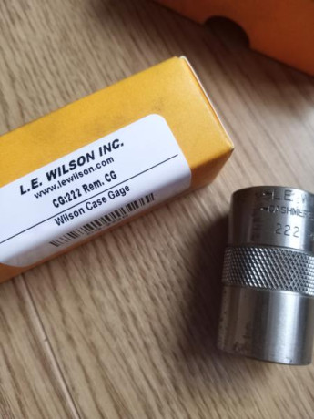 Vendo Galga 222 Rem L.E. WILSON

45€ envio incluido 00