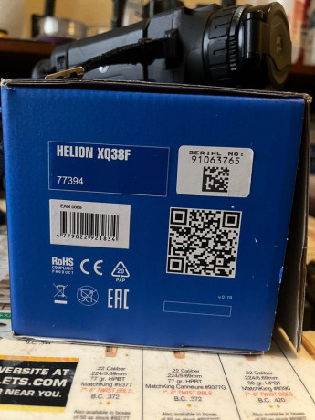 Cámara Térmica Pulsar Helion XQ38F + 2 baterías IPS7 + 1 IPS5
Como nuevo, de reestreno, con poquísimo 10