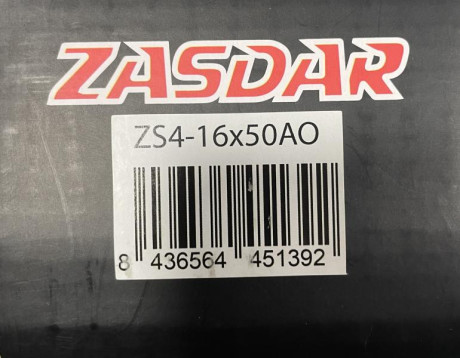 Visor Zasdar ZS4-16x50AO totalmente nuevo, sin estrenar. En su caja original. 95 € envío incluido 00