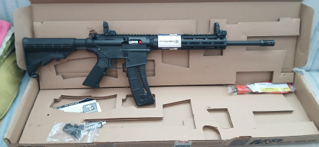 Hola he adquirido recientemente la carabina SMITH&WESSON MP15-22 Sport y aunque el disparador no me 01