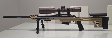 Bergara B14 BMP .308 Win
Menos de 70 disparos realizados. Estado impecable, prácticamente nuevo.

Rifle 01