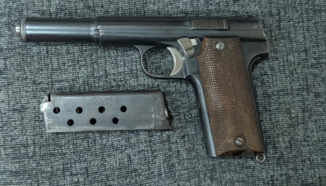 Para liberar cupo, vendo pistola Astra 400, calibre 9mm largo, es una unidad bastante rara de encontrar, 01