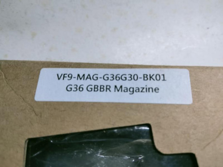 Hola, vendo cargador de airsoft para G36 UMAREX 6mm VFC , nuevo sin estrenar 
precio 68 euros con envio 101