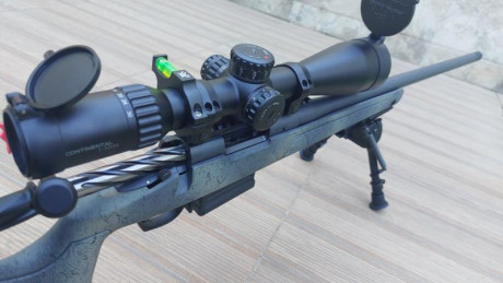 Se vende pack de caza rececho, o PRS precisión con el siguiente contenido:

- Rifle Bergara de reestreno, 12