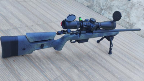 Se vende pack de caza rececho, o PRS precisión con el siguiente contenido:

- Rifle Bergara de reestreno, 20