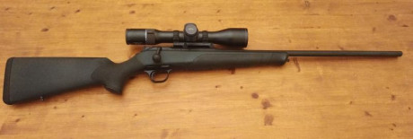 Blaser  R8  Profesional  7mm RM  + monturas + visor Blaser B1 2,8-20x50 iC. 
Visor nuevo. 
Cañon de 65cm.
Se 02