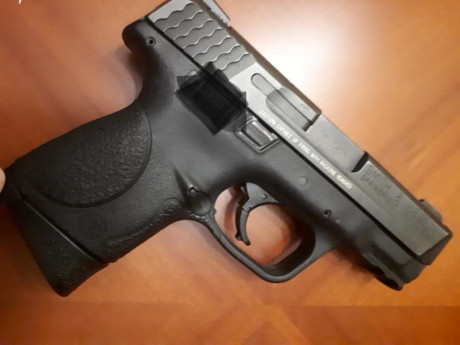 Vendo por no darle uso mp9 compac.
Se le han cambiado los elemntos de punteria por unos de fibra optica.se 02