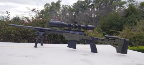 Rifle Savage Axis II Precision -  308 Win  + visor  Vector Optics  Tauron 3-18x50 (Gen II).
 Impecable 02