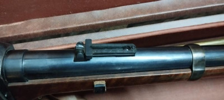 Vendo rifle Sharp de Pedersoli, muy poco uso, practicamente nuevo. Calibre 45/70. Dos turquesas (100 mt. 21