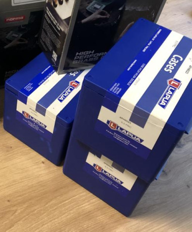 SE dispone de 2 CAJAS para la venta. sin abrir

calibre 6,5 prc

160e la caja, porte pagado en peninsula 10