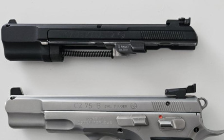 Hola
Vendo impecable cz 75 B , con su caja original, con kit Kadet 2 del 22lr. Modificada a solo simple 00