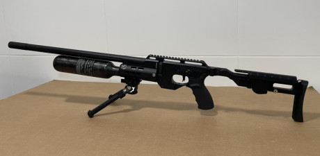 Carabina Katran LB en calibre 6,35, totalmente nueva, como extras trae cargador monotiro, gatillo regulable, 00