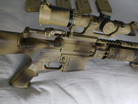 Vendo AR15 CMMG 300 BLK, 16 pulgadas, no mas de 150 cartuchos disparados, guardamanos Daniele Defense 00