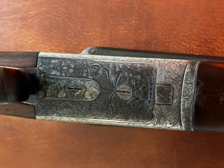 Media pletina, gatillos articulados, cañones de 63,5cms, expulsora, no tiene holguras, buen estado en 62