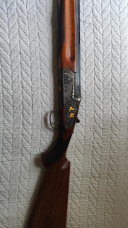 Esta escopeta es de mi padre, no la usa hace como 30 años y está aquí nueva. Me parece preciosa pero no 02