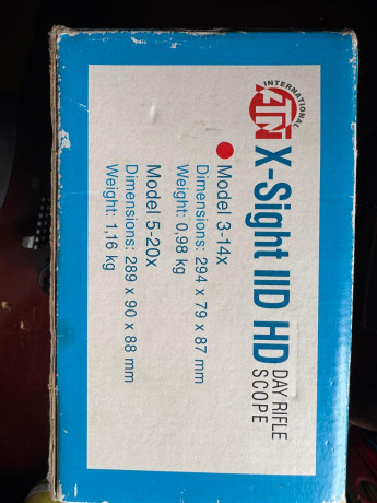 Se vende visor nocturno atn en pleno funcionamiento aumentos digitales de 3-14x , distintas configuraciones 01