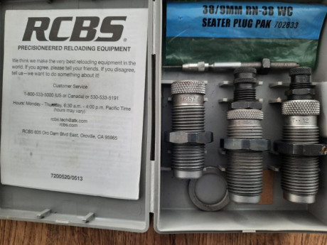 Dies Rcbs del 357mg/38spl. por 35 euros, sin envío

Dies Rcbs del 9mm.Pb por 25 euros, sin envío, no anillo 02