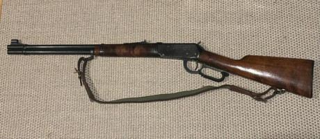 Vendo Winchester 44-40 MAGNUM modelo 94. Fabricado en EEUU, ultimo verdadero americano. 
Estado visual 01