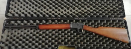 Se vende carabina Marlin mod 39 AS cañón corto y desmontable, guiada con 22 corto y 22 lr.
En muy buen 51