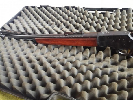 Se vende carabina Marlin de palanca modelo golden 39 AS 
Cañón corto.
Desmontable.
Guiable tanto en E 10