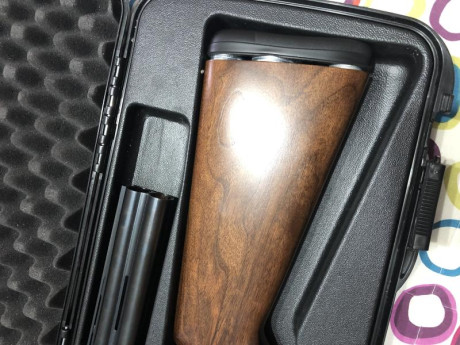 Browning b525 sporting cañon de 76 cm chokes gatillo regulable maletin a tirado un cajon de cartuchos 00