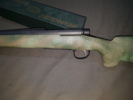 Vendo Remington 700 en cal 308 como nuevo por no darle ningun uso, lo vendo por 950€.
Saludos. 21