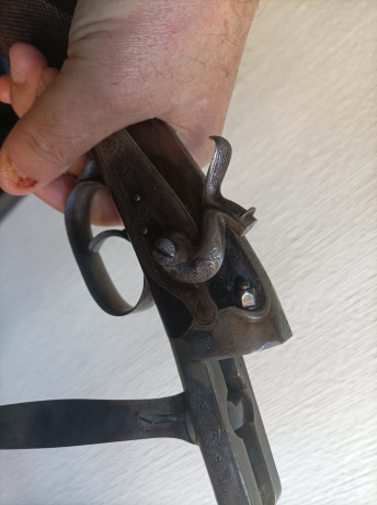 Buenas tardes, compañeros, a un conocido que no es miembro del foro le ha llegado esta escopeta y desea 20