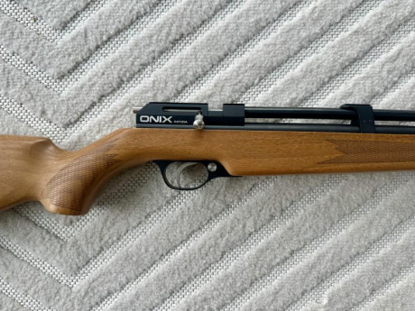 Se vende carabina Onix Initzia calibre 5.5mm 

Se incluyen 2 cargadores multitiro, la bandeja monotiro, 01