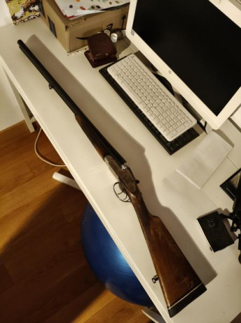 Buenas tardes
Vendo paralela Eusebio Arizaga FA, cal 12, era de un tio mio, y lo herede.
Cañon rayado 10