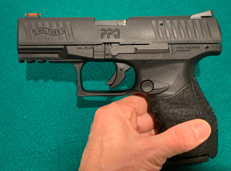 Vendo Walther PPQ M2 calibre 22 LR en impecable estado (único dueño), no ha tirado ni 6 cajas.
Excelente 01