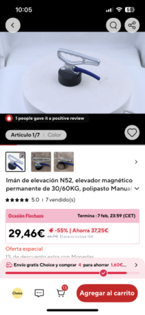 Hola,

Me he comprado un limpiador rotativo para limpiar vainas, aún tengo que comprar los pins de acero 01