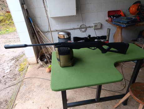 Me he fabricado una mesa de tiro en casa basándome en imágenes , he ido sacando las medidas que me parecían 20